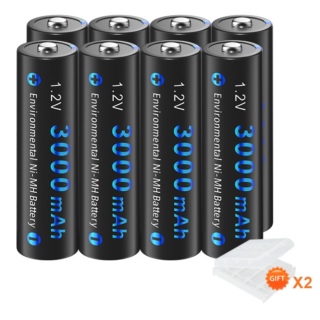 Cityork V Aa Rechargeable Batteries Mah Nimh Rechargeble Battery