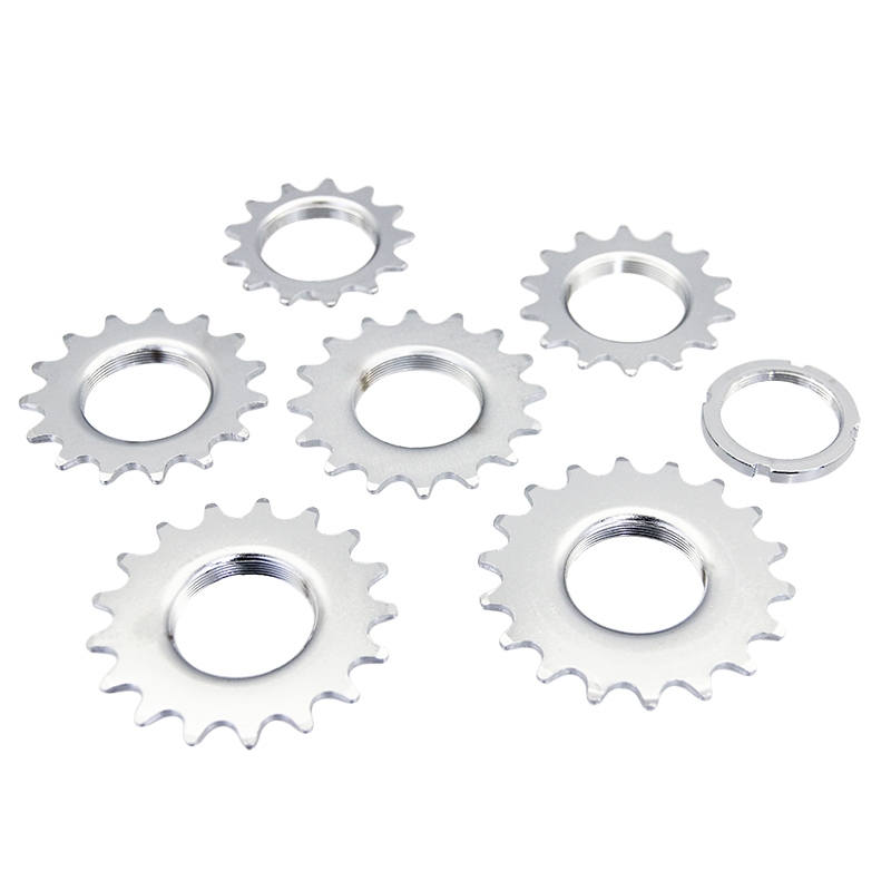 Dilwe Pignone Ruota Libera Per Bici In Acciaio – 13T/14T/15T/16T, Monomarcia, Leggero E Resistente, Per Biciclette A Scatto Fisso