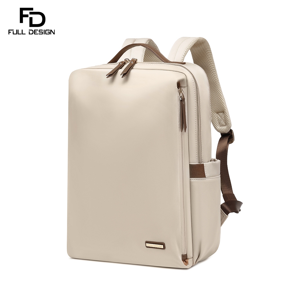 FULL DESIGN Hillary Waterproof Laptop Backpack Large Capacity Travel ...