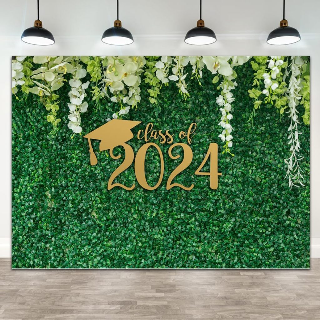 2024 Graduation Party Decoration Background Photography Banner ...