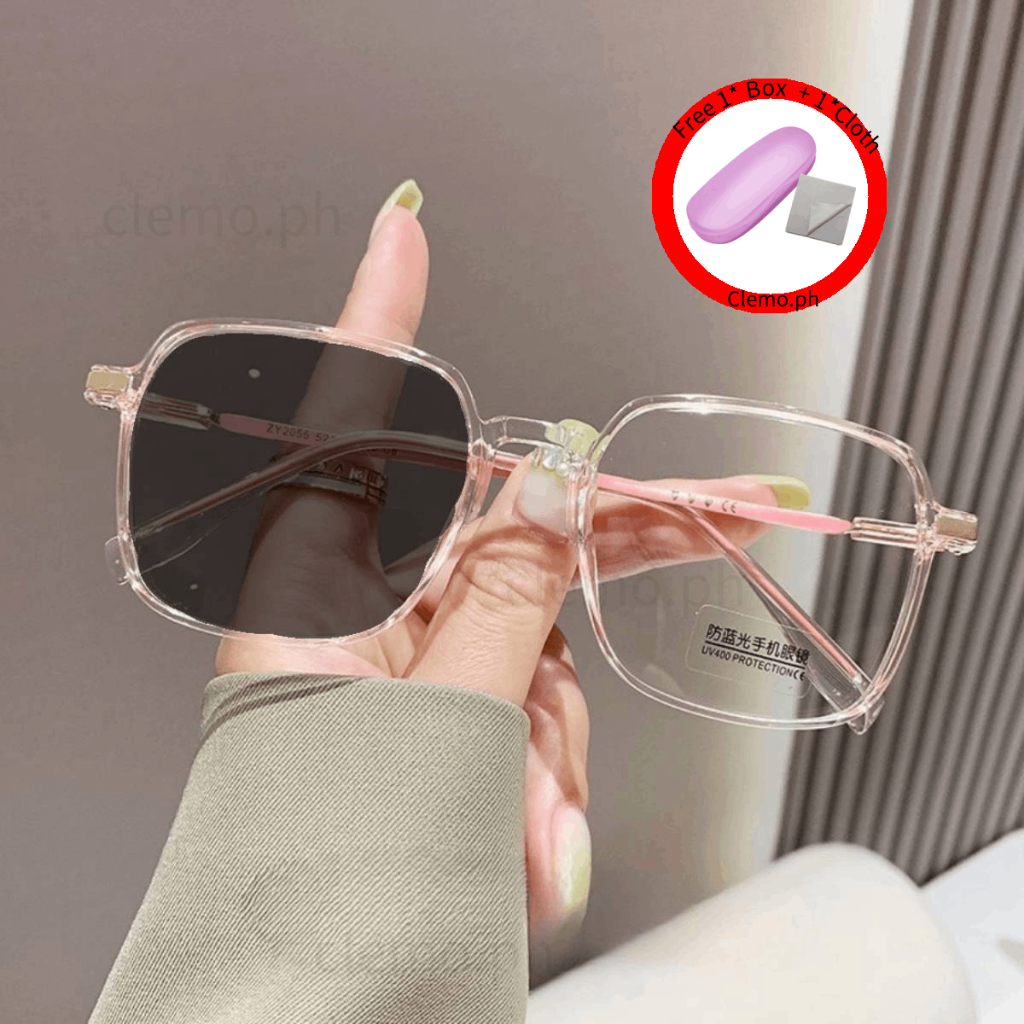 Frame Eyeglasses Transition Lenses Photochromic Anti Radiation - Main Image