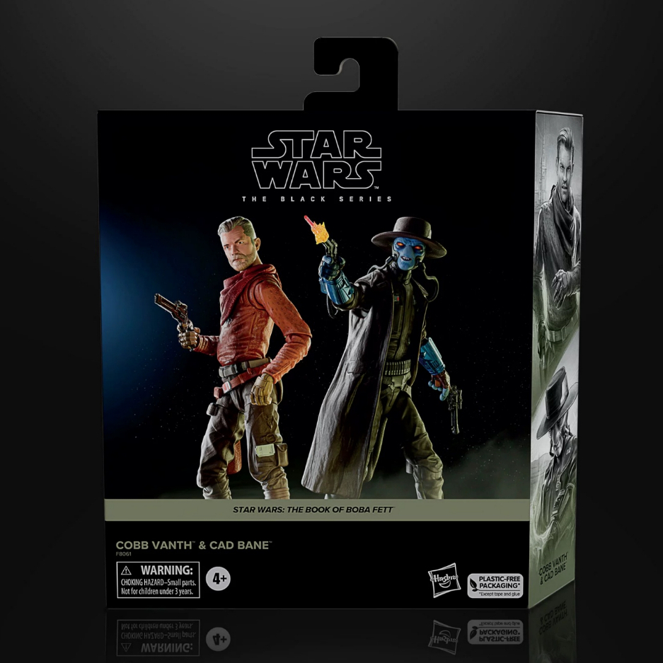 Hasbro Star Wars The Mandalorian Sheriff Cobb Cad Bane Set 6 Inches ...