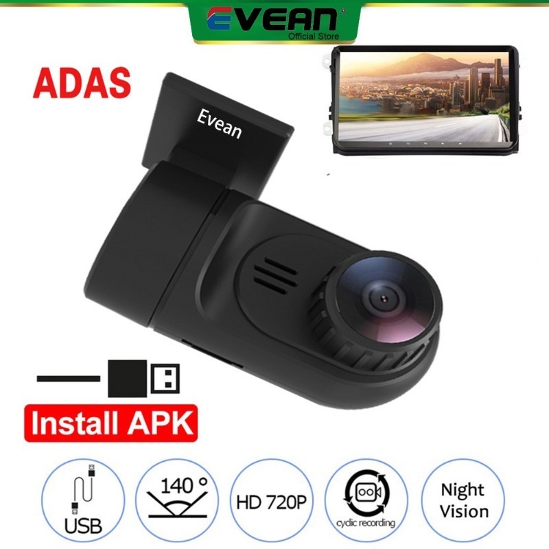 1080P Mini Dash Cam ADAS USB Car DVR Dashcam HD Video Car Recorder for ...