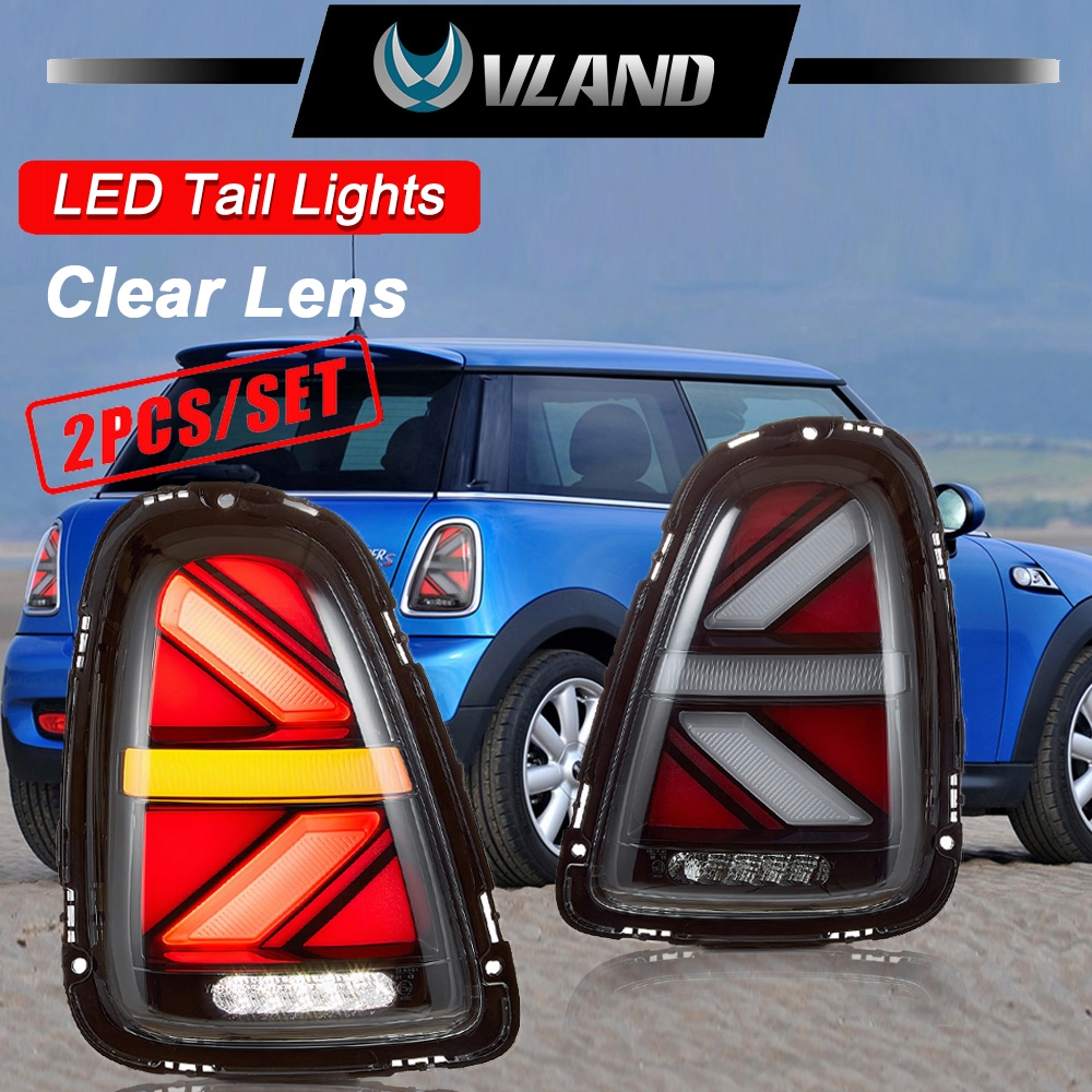 VLAND Full LED TailLights For 2007-2013 BMW MINI Cooper 2th Gen R56 R57 ...