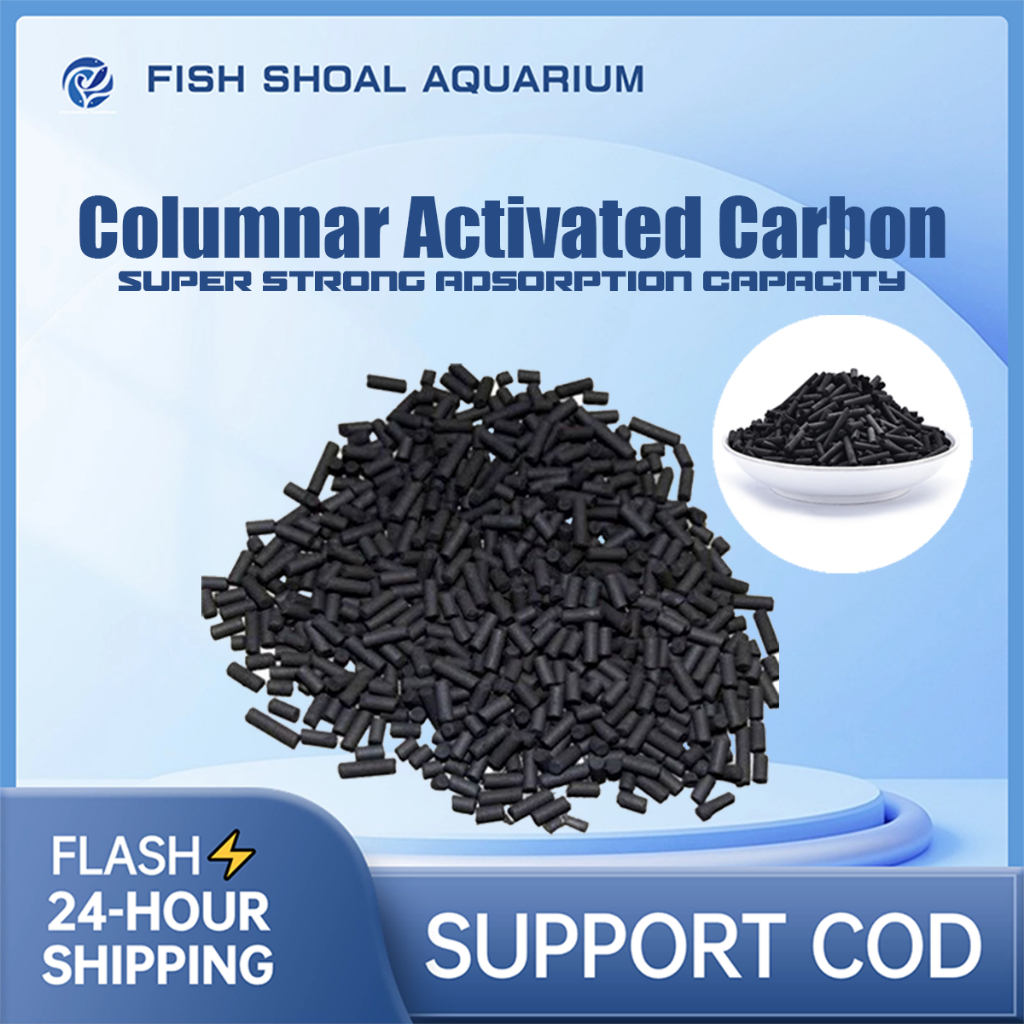 View of Aquarium Activated Carbon Adsorption Of Impurities In Water Fish Tank ...