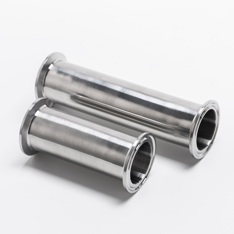 63mm Length 100mm Stainless Steel 304 Straight Pipe With Ferrules ...