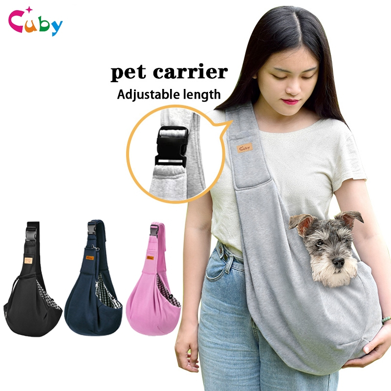 CUBY Dog Carrier Adjustable Pet Puppy Sling Shoulder Carrier Carry Bags Cat  Carrier Bag Supplies Travel