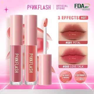 PINKFLASH OhMyGloss Lip Gloss Moisturizing Shine Shimmer Lipstick Plumping Lip Tint Lip Care Cruelty-Free