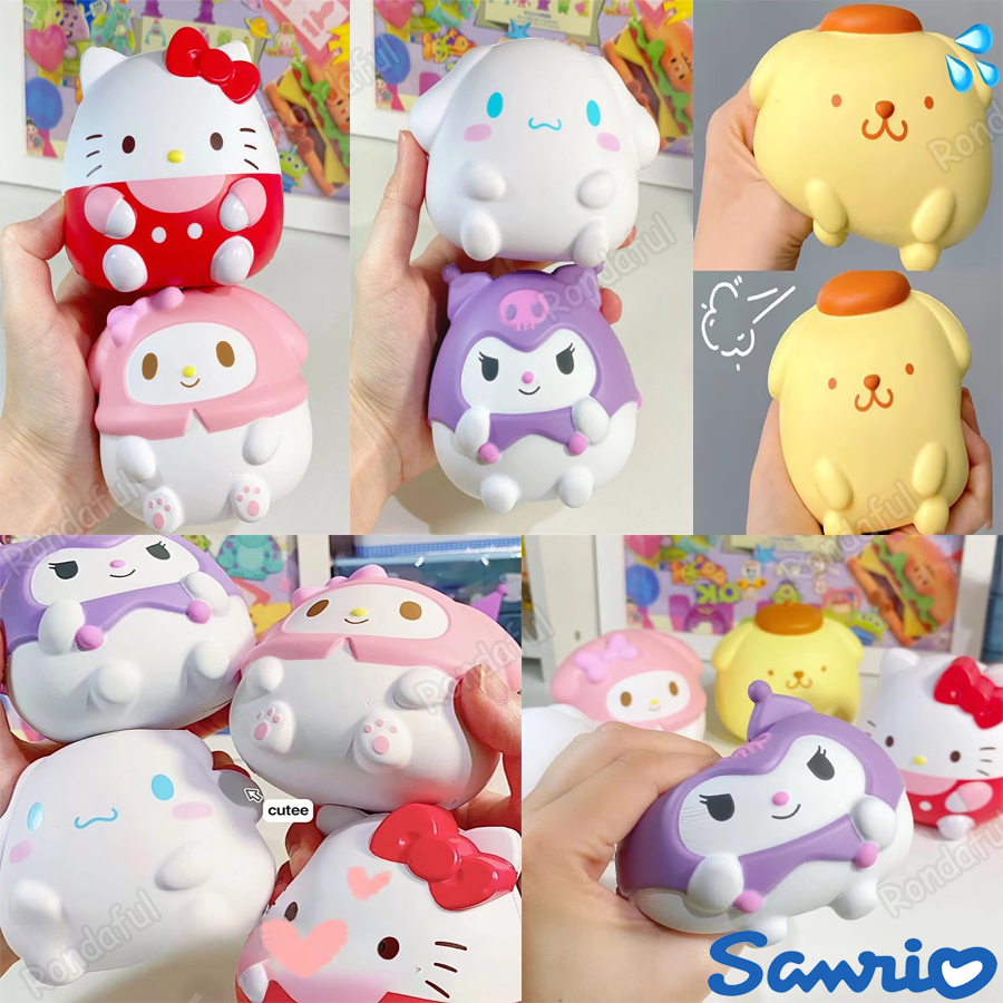 Sanrio Squeeze Toys Funny Cartoon Animal Pinch Joy Toys Slow Rebound ...