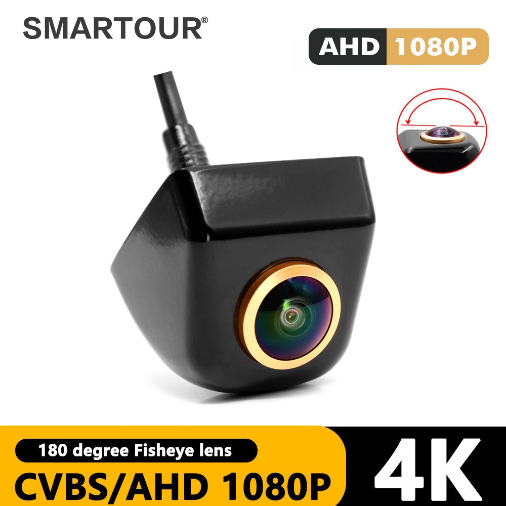 Smartour AHD 1080PCar Rear View Camera 180 Degree Golden Fisheye Lens ...