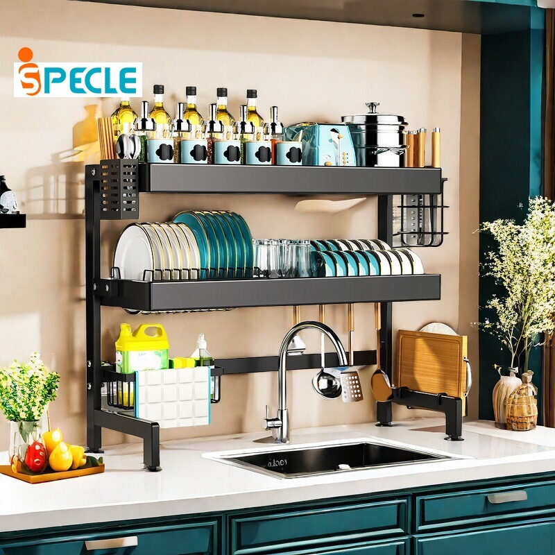 Ispecle Over Sink Dish Rack Large Capacity Dish Drying Rack Premium ...