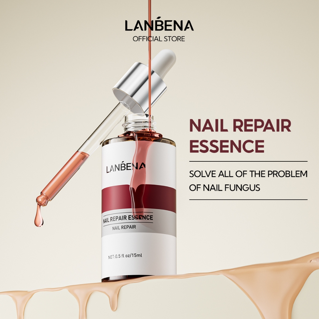 Lanbena Nail Repair Essence Serum Fungal Treatment Remove Onychomycosis