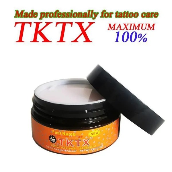110g TKTX Tattoo Numbing Cream New Fast Numb Tattoo Body Anesthetic Numb Cream Eyebrow