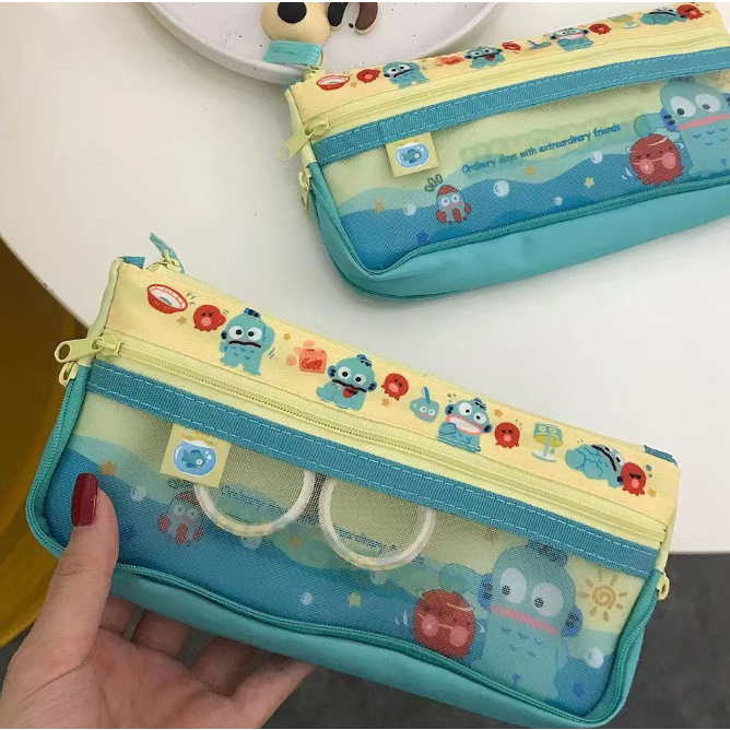 Cartoon Cartoon Pencil Case ins Multifunctional Mermaid Hanton Student ...