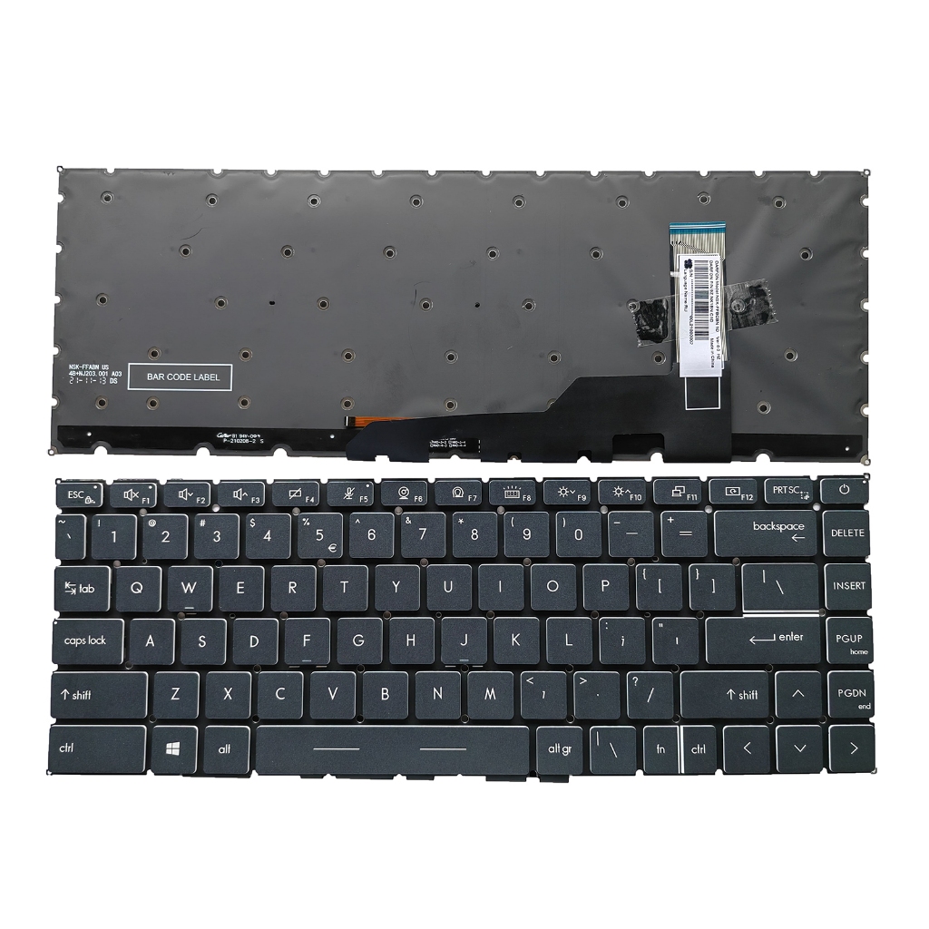 MSI GS66 Stealth 10SF/10SE/10SFS (MS-16V1) Original Tastatur DE