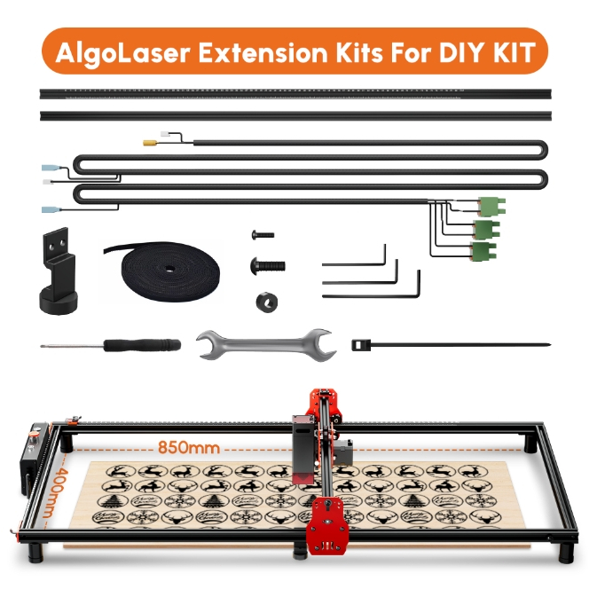 AlgoLaser Extension Kits of DIY KIT Expand into 85*40cm For Laser ...