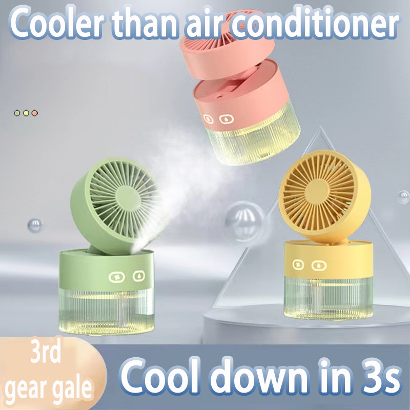 2024NEW USB Rechargeable Handheld Nano Spray Fan Portable Mini Water ...
