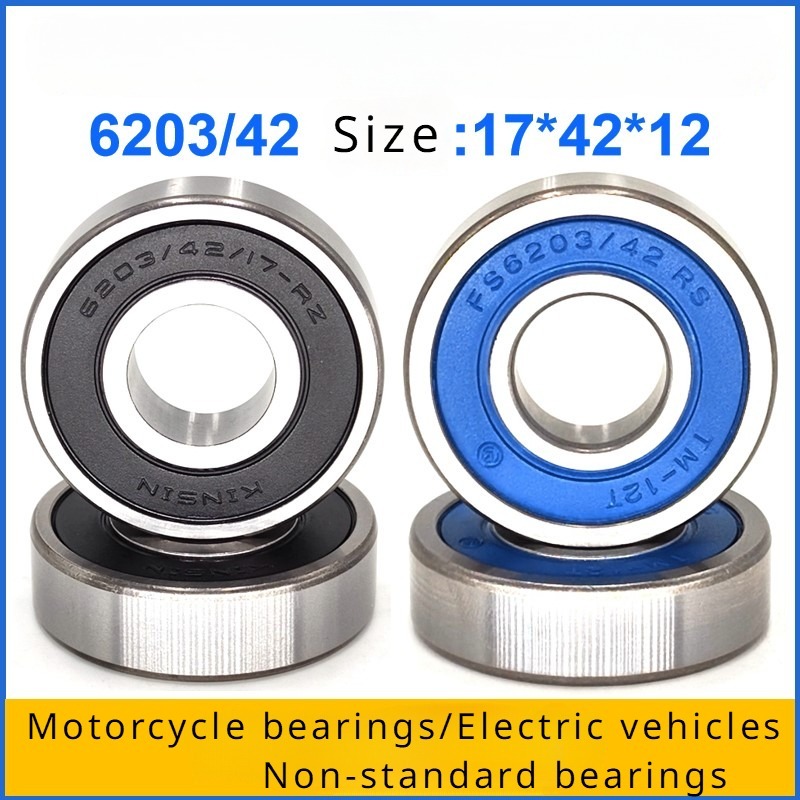 6203/42-RS 2RS Deep Groove Ball Bearing Non standard 17x42x12 6203Z 17* ...