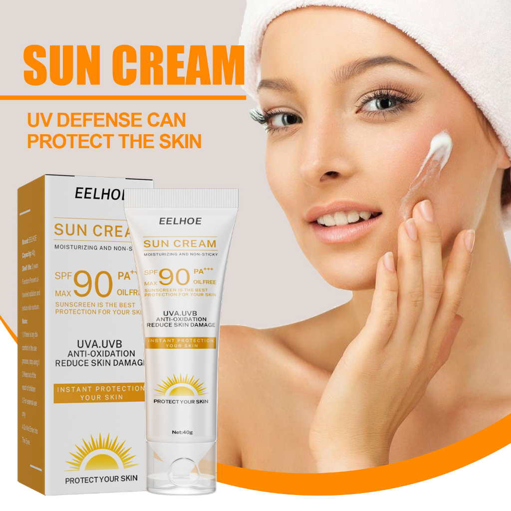 Sunscreen Foundation Face Cream Body Skin Protection AntiAging Oil
