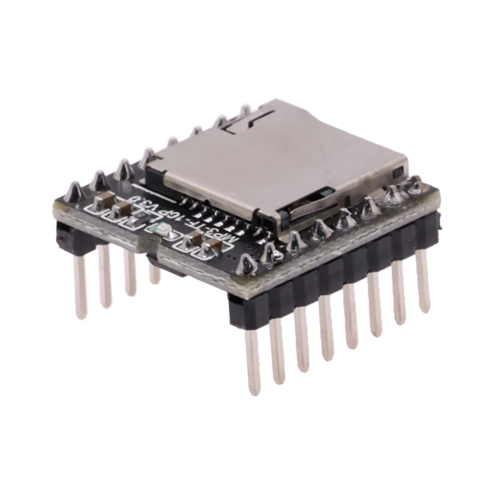 DFPlayer Mini MP3 Player Module MP3 Voice Decode Board Supporting TF ...