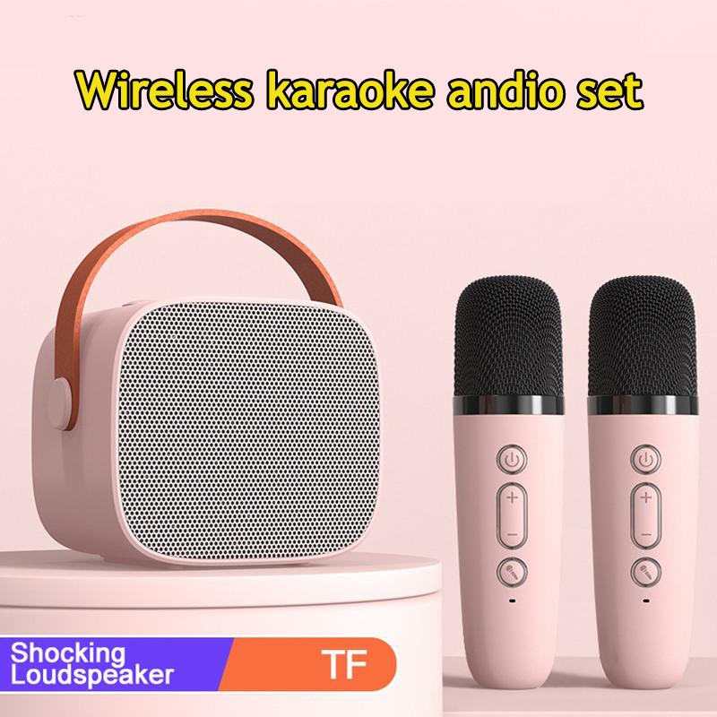 Karaoke Speaker With Mic Bluetooth Speaker With Microphone 3D Stereo ...