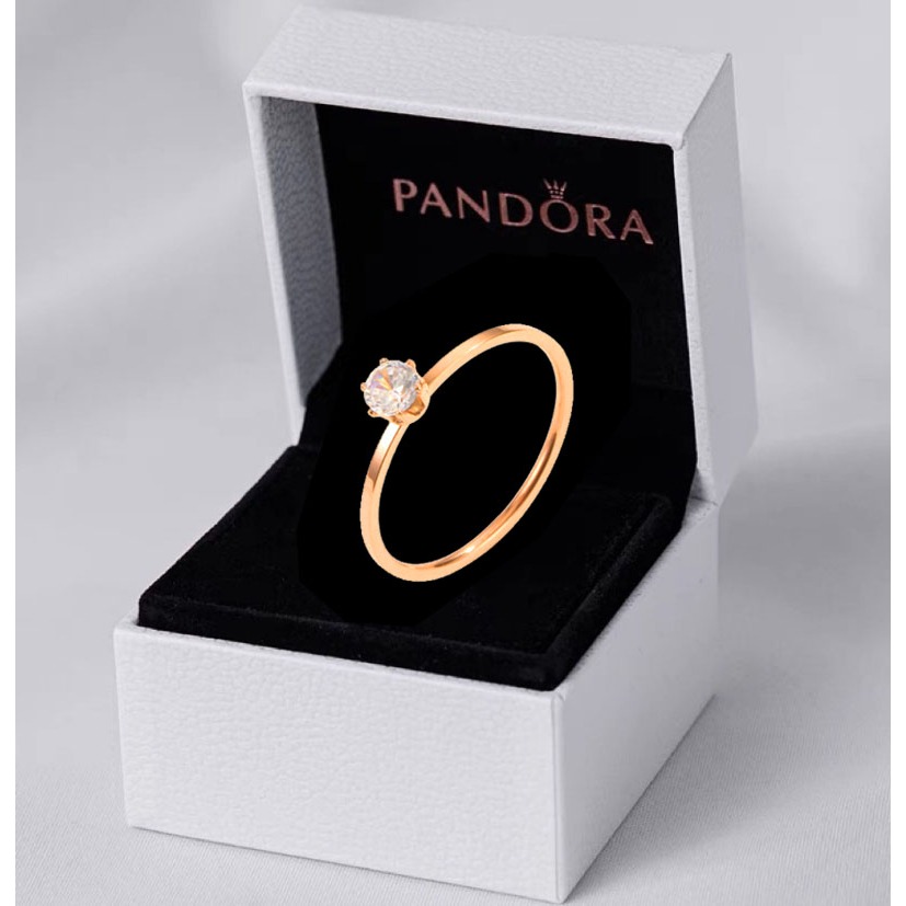 Promise Ring Wedding Rings Pandora Pandora With Promise Box