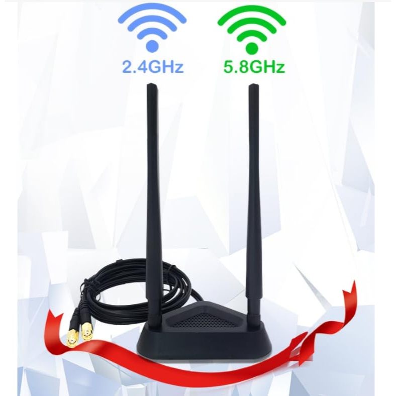 PC Motherboard WiFi Antenna For Asus Computer, Dual Jamaica