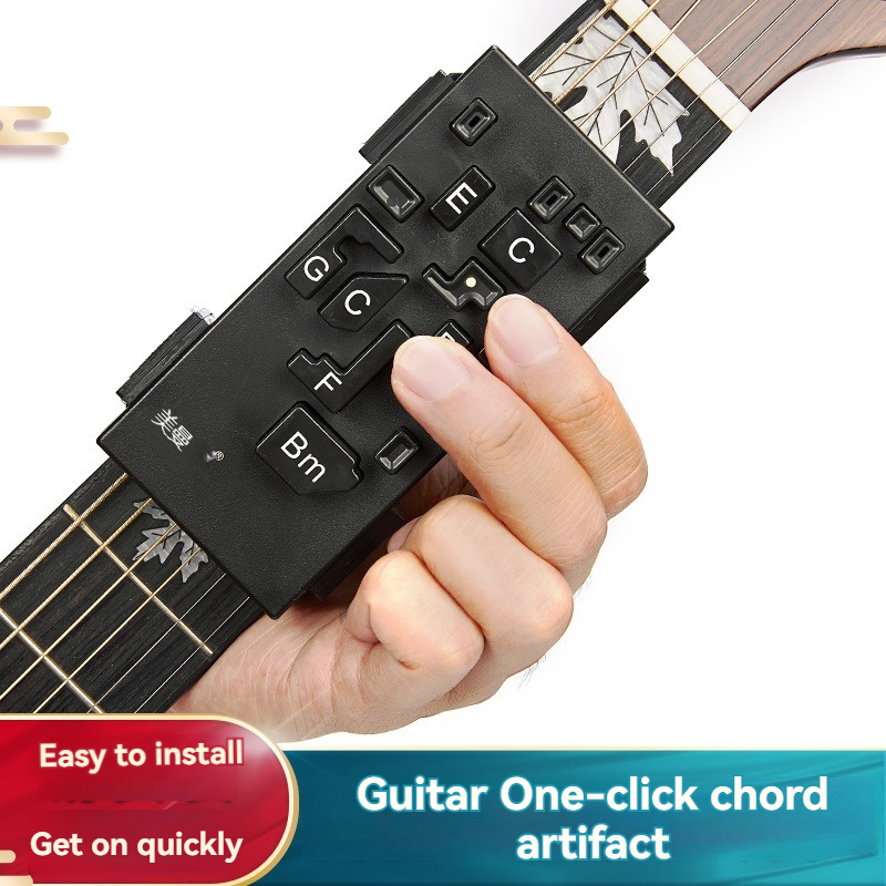 Beginner Folk Guitar Chords Learning Guitar Chord Button Portable