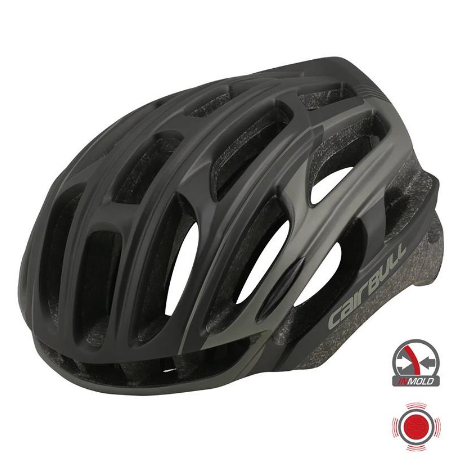 CAIRBULL Cycling Helmet Ultralight Breathable With TailLight Removable Visor Goggles Mountain Road Bike Helmet Safety Cap 230g
