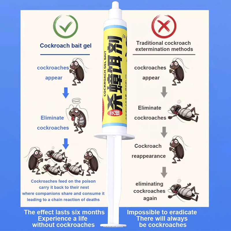 Kill all cockroaches in 6h KAMI Cockroach bait Cockroach killer ...