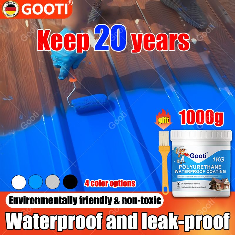 1000G With BrushRoof Waterproofing Sealant Sealant For Roof Leaking Sealant Waterproof Glue - View #3
