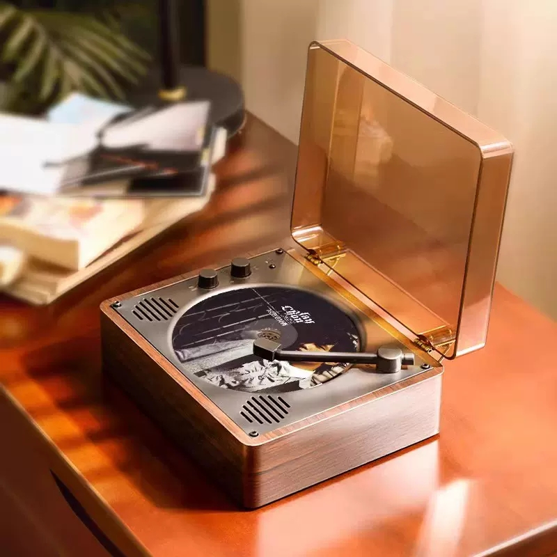 Middix Retro CD Player With Speaker for home Kpop Portable Bluetooth