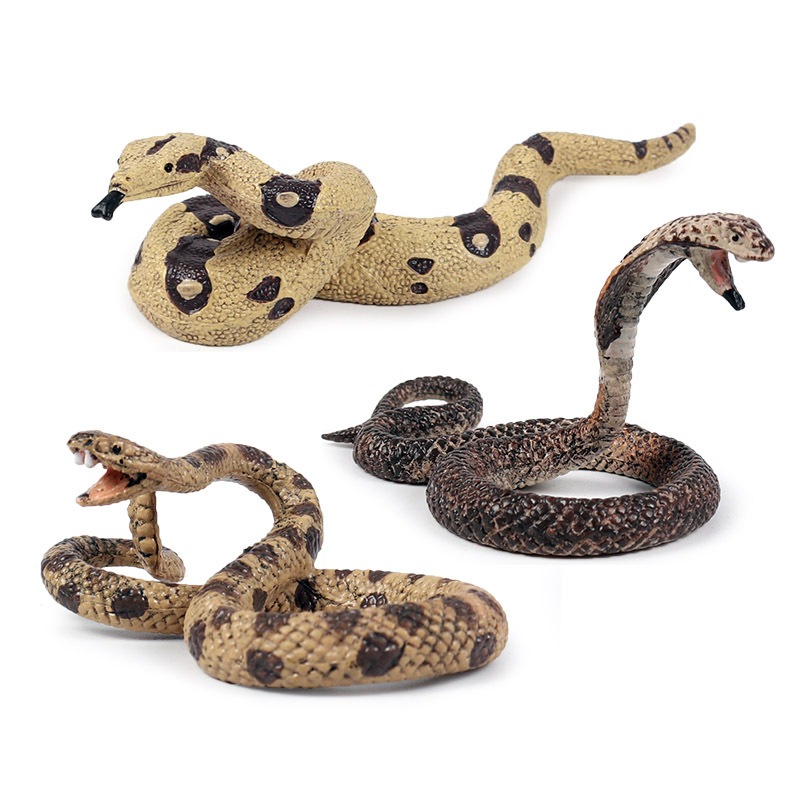 Solid model toy simulation of children wild animals Static python ...