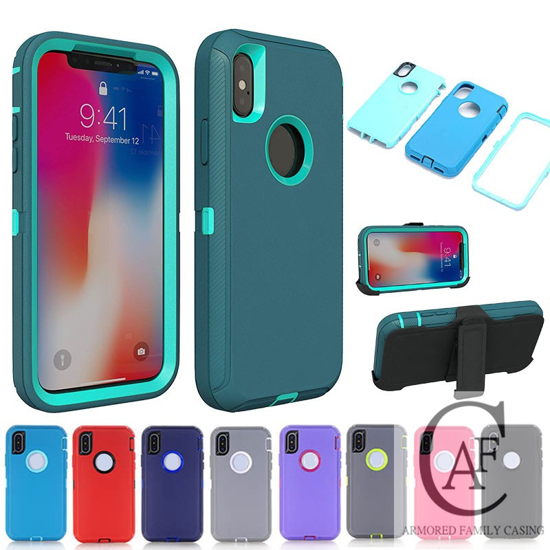 Hot Selling Armored Phone Case for iPhone X XS Max XR 7 8 6 6S Plus ...