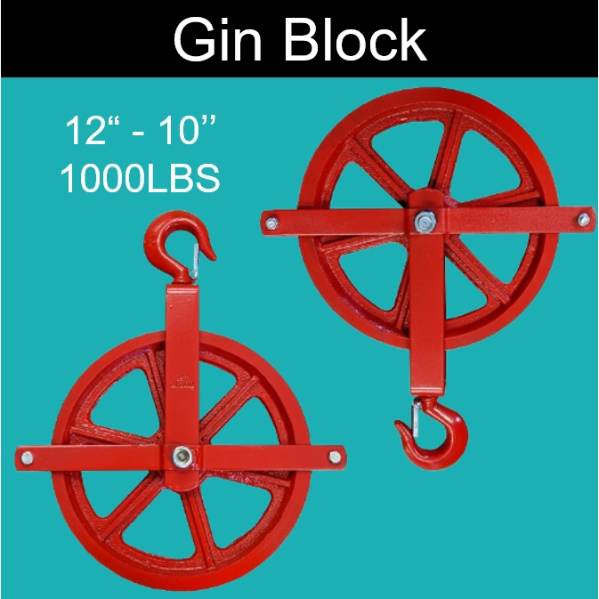 Feilizi Gin Block Gin Wheel Gin Pulley For Construction | Shopee ...