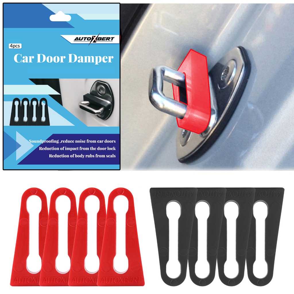 Car Door Lock Sound ShockAbsorbing Damper Deadener Buffer ShockProof