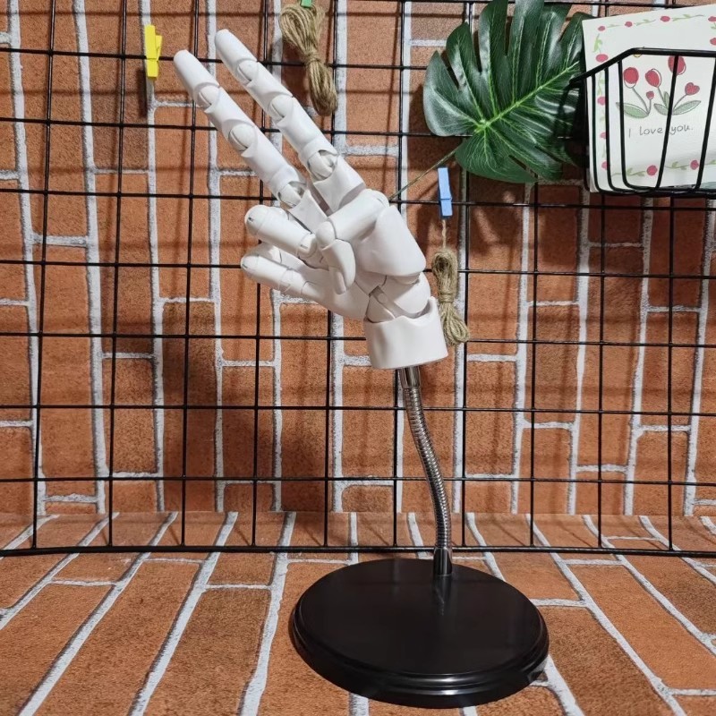 Domestic super movable 1:1 human hand finger joint model stand art ...