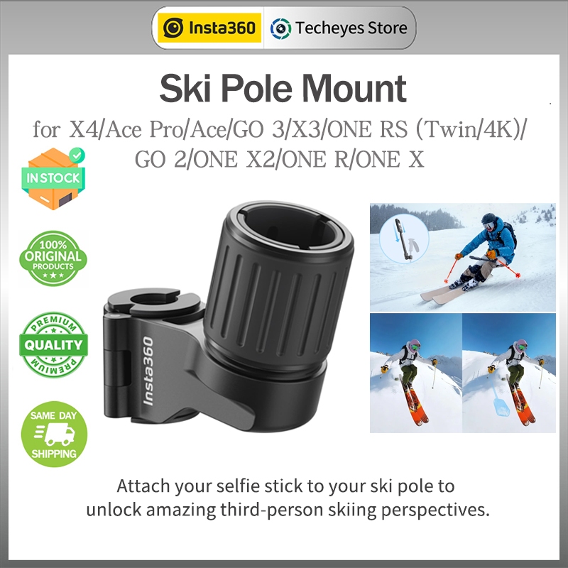 Insta360 Ace Pro Action Camera Snow Bundle -Complete Snow Kit