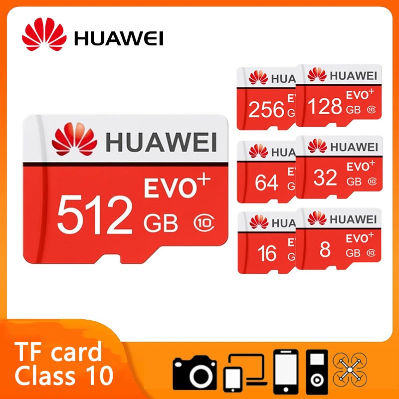 Huawei Micro SD Memory Card 1tb, 64gb, 256gb, 8gb, Class 10 Flash Card