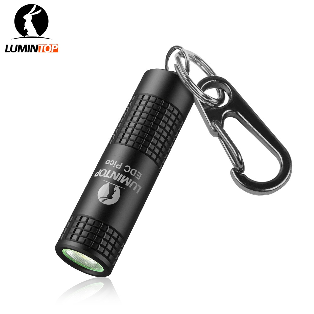 LUMINTOP EDC01 Keychain Flashlight, 120 Lumens Pocket EDC Flashlight,36 Hours Long Lasting,3 Modes,IPX8 Waterproof,Powered By AAA Battery(not Included) For Indoor And Outdoor