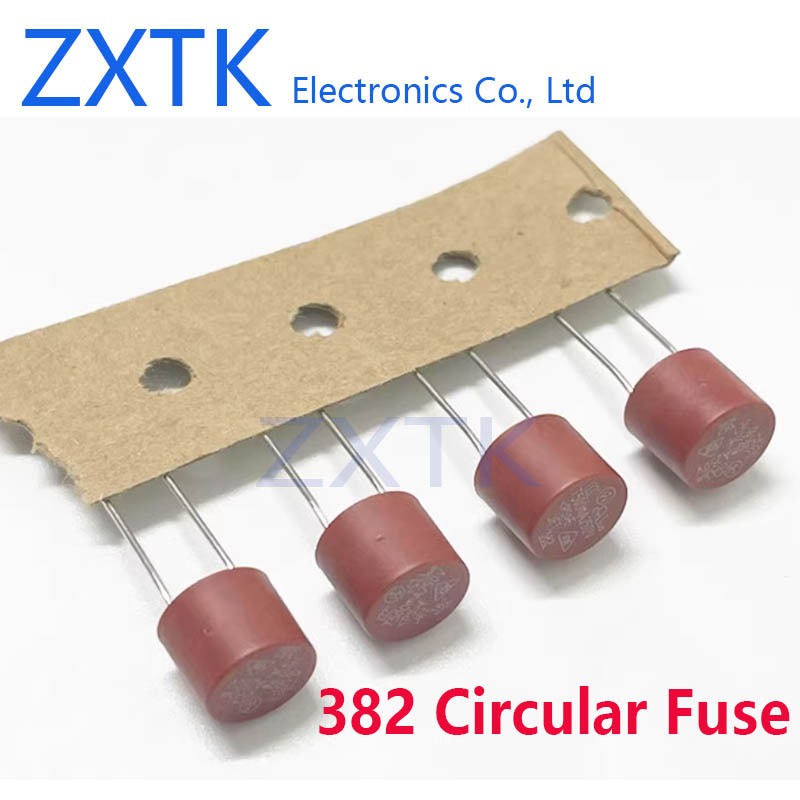 10PCS 392 square/382 circular fuse T1A T2A T3.15A T4A T5A T6.3A 250V ...