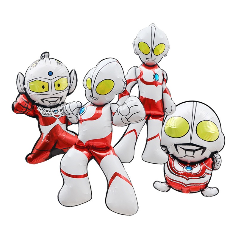 Ultraman Balloon Ultraman Happy Birthday Balloon Ultraman Cartoon Shape ...