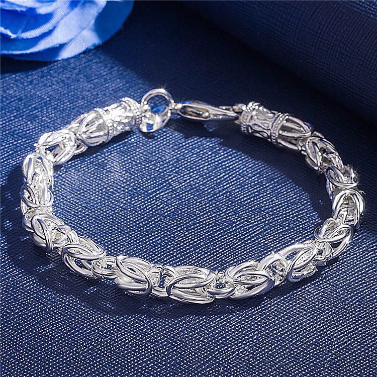 Silver 92.5 Italy silver bracelet for braided keel vintage jewelry Shopee Philippines
