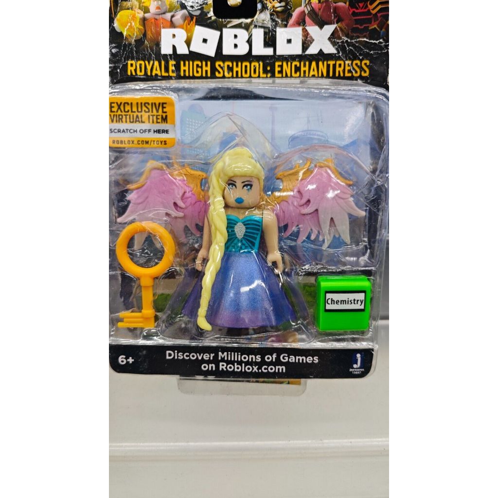 DAMAGED BOX Roblox Royale High School Enchantress with Virtual Code Action Figure Shopee Philippines