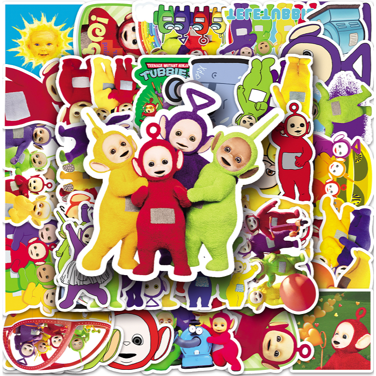 50 Pcs/Set Handmade Cartoon Funny Cute Teletubbies Fashionable ...