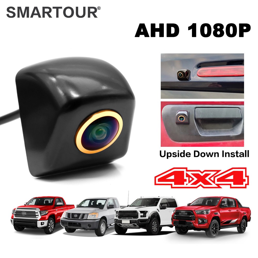 SMARTOUR 180° Fisheye Lens 1920x1080P HD AHD Vehicle Rear View Reverse ...
