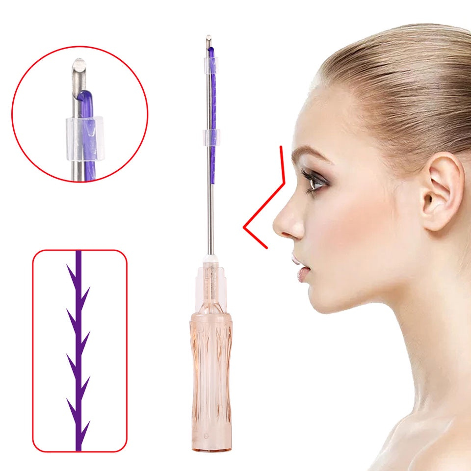 wholesale MINERVA UVERLA 19*60 19*38 NOSE PDO thread lifting shaping ...