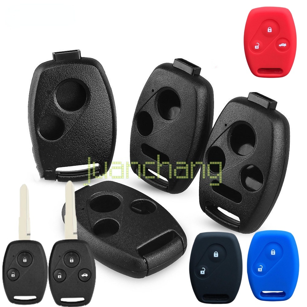 2-Pack Key Fob Shell Case For 2008-2012 Honda Accord – Remote Cover Replacement
