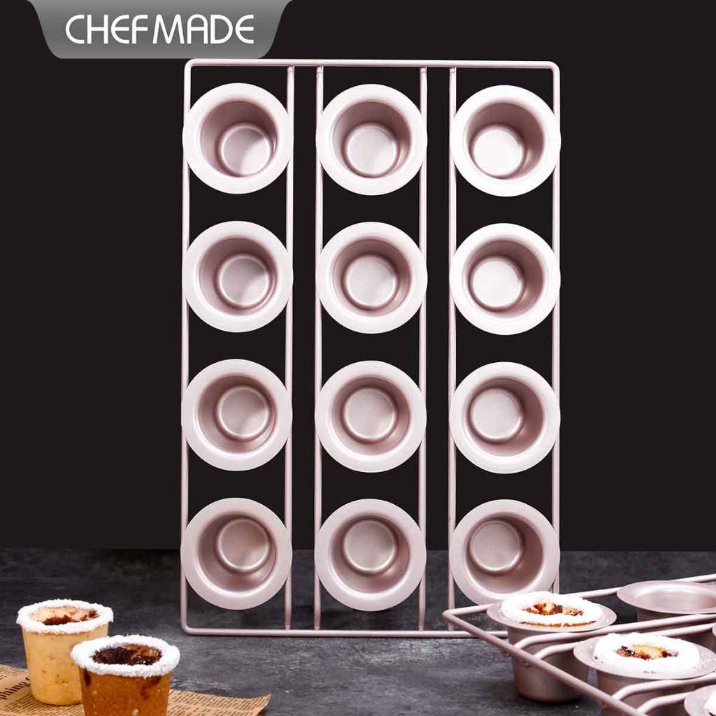 Popover Baking Pan CHEFMADE Popover Pan 6-Cavity Non-Stick - Main Image