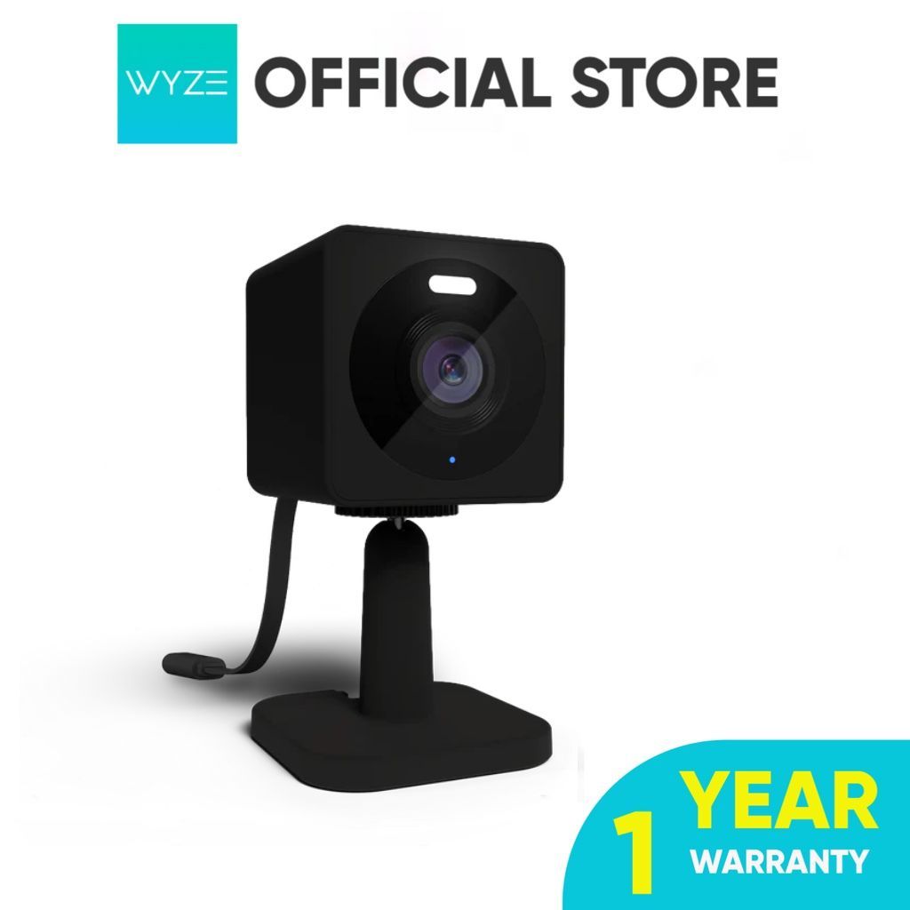 【Wyze Official Store】WYZE Cam OG Black Security Camera, Indoor/Outdoor,  1080p HD Wi-Fi Security Camera with Color Night Vision, Built-in Spotlight, 